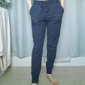 Navy blue sweatpants